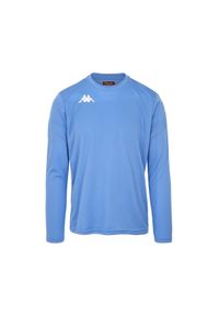 Jersey Kappa Dovol. Kolor: niebieski. Materiał: jersey. Długość rękawa: długi rękaw. Sport: fitness #1