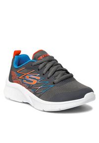 skechers - Skechers Sneakersy Quick Sprint 403769L/GYBL Szary. Kolor: szary. Materiał: materiał. Sport: bieganie