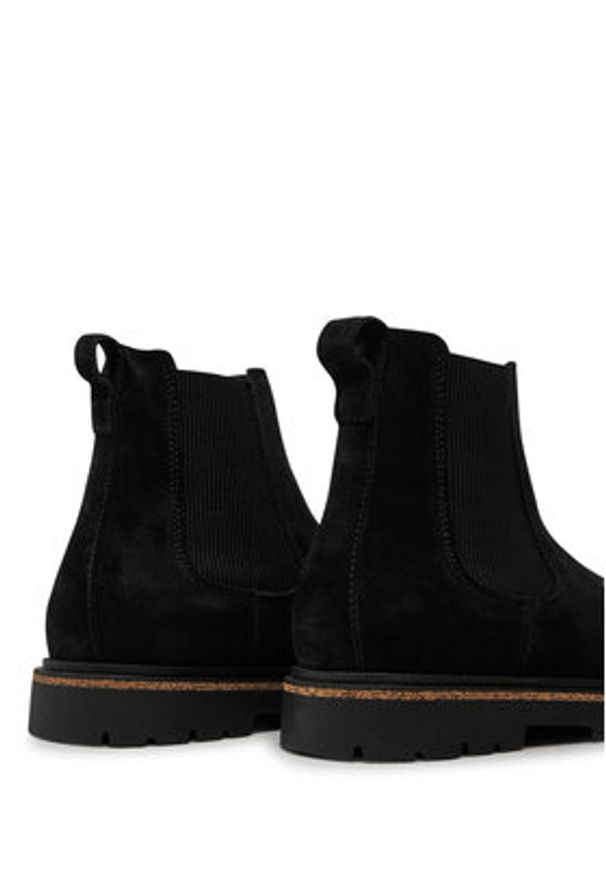 Birkenstock Sztyblety Highwood Slip On Mid W Leve 1028211 Czarny. Zapięcie: bez zapięcia. Kolor: czarny. Materiał: zamsz, skóra