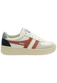 Sneakersy damskie Gola Grandslam Trident. Okazja: na co dzień. Kolor: biały. Materiał: skóra. Sport: turystyka piesza #1