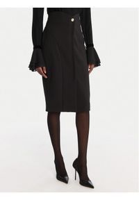 Rinascimento Spódnica ołówkowa CFC0125561003 Czarny Slim Fit. Kolor: czarny. Materiał: syntetyk