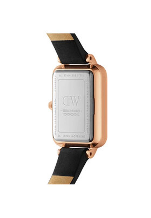 Daniel Wellington Zegarek Quadro Roman Numerals Sheffield DW00100689 Czarny. Kolor: czarny