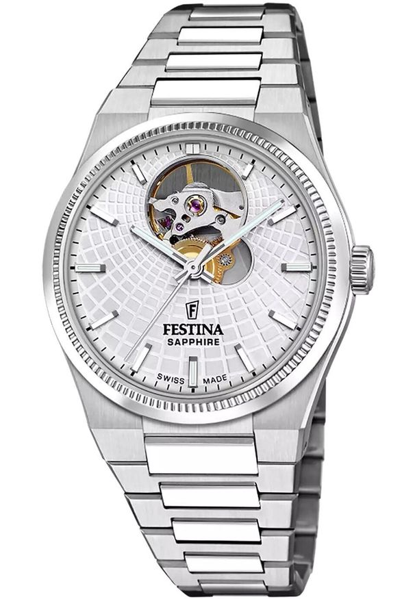 Zegarek Festina Zegarek damski Festina F20054-1 srebrny. Kolor: srebrny