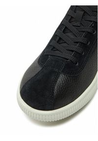 ecco - ECCO Sneakersy Soft Zero W 22025351052 Czarny. Kolor: czarny. Materiał: skóra, zamsz