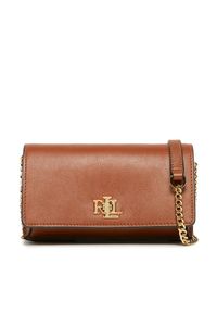 Lauren Ralph Lauren Torebka 432915377002 Brązowy. Kolor: brązowy. Materiał: skórzane #1
