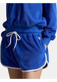 Polo Ralph Lauren Szorty sportowe 211A12956001 Niebieski Relaxed Fit. Kolor: niebieski. Materiał: bawełna #5