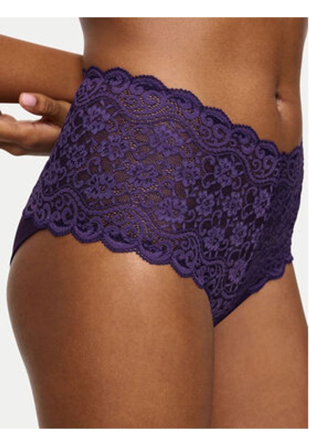 Triumph Figi klasyczne z wysokim stanem Amourette 10210675 Fioletowy. Stan: podwyższony. Kolor: fioletowy. Materiał: syntetyk
