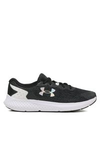 Under Armour Buty Ua W Charged Rogue 3 Knit 3026147-001 Czarny. Kolor: czarny. Materiał: materiał