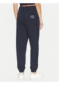 Guess Spodnie dresowe V5GB03 KCS01 Granatowy Regular Fit. Kolor: niebieski. Materiał: bawełna