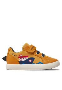 Geox Sneakersy B Gisli Boy B451NC 01054 C2PF4 S Żółty. Kolor: żółty