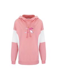 Diadora - Bluza damska DIADORA L.HOODIE LUSH. Kolor: różowy