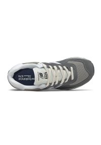 New Balance Buty kolor szary. Nosek buta: okrągły. Zapięcie: sznurówki. Kolor: szary. Materiał: guma. Model: New Balance 574 #2