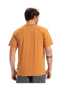 Quiksilver - Koszulka z krótkim rękawem dla Mężczyzn SALT WATER Brązowy. Kolor: brązowy. Materiał: materiał, bawełna. Długość rękawa: krótki rękaw. Długość: krótkie