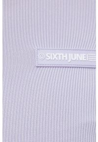 Sixth June kombinezon kolor fioletowy. Kolor: fioletowy. Materiał: dzianina #3