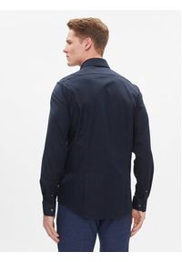 Calvin Klein Koszula K10K112301 Granatowy Slim Fit. Kolor: niebieski. Materiał: bawełna #5