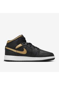 Buty Sportowe Męskie Nike Air Jordan 1 Mid. Kolor: czarny