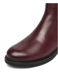 Lasocki Botki CEO-RST-56007-13 Bordowy. Kolor: czerwony. Materiał: skóra #4