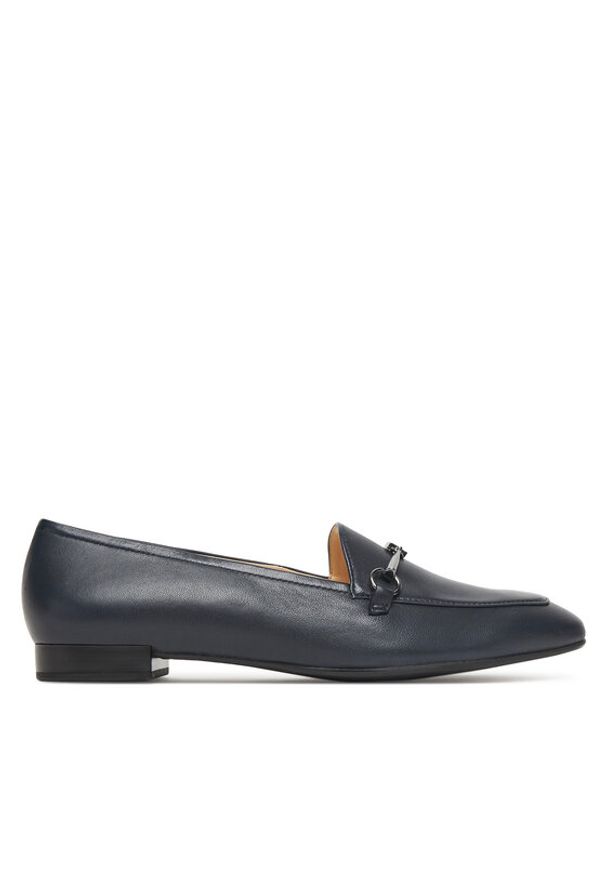 HÖGL Loafersy Close 0-171760 Granatowy. Kolor: niebieski. Materiał: skóra