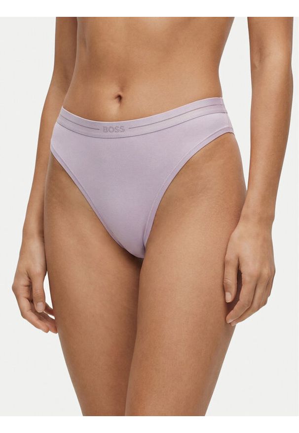 BOSS Komplet stringów 50510030 Kolorowy. Materiał: bawełna. Wzór: kolorowy