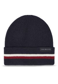 TOMMY HILFIGER - Czapka Tommy Hilfiger. Kolor: niebieski #1