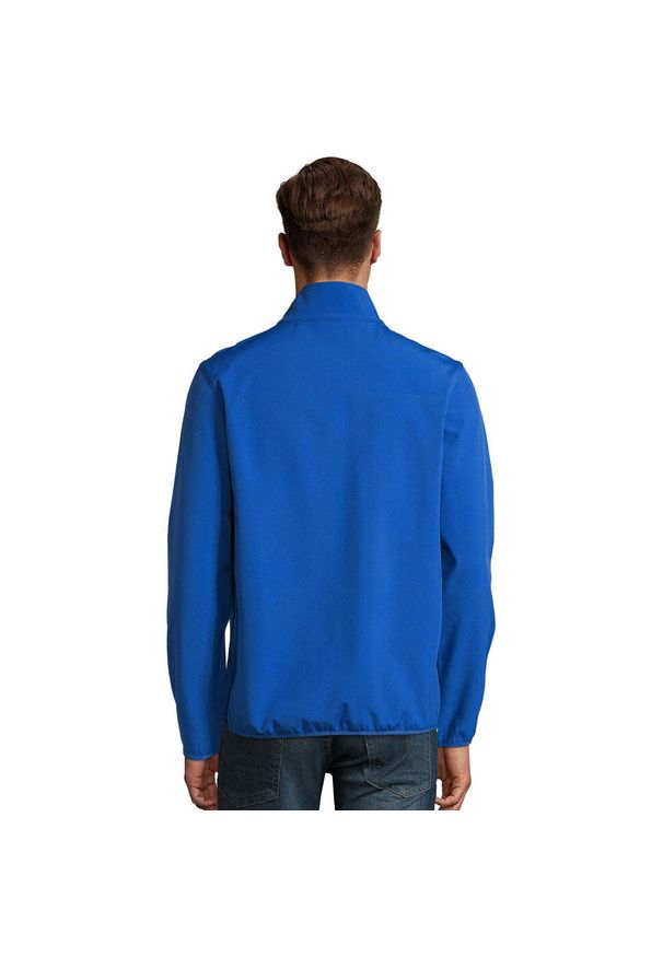 SOL'S - Męska Kurtka Radian Soft Shell. Kolor: niebieski