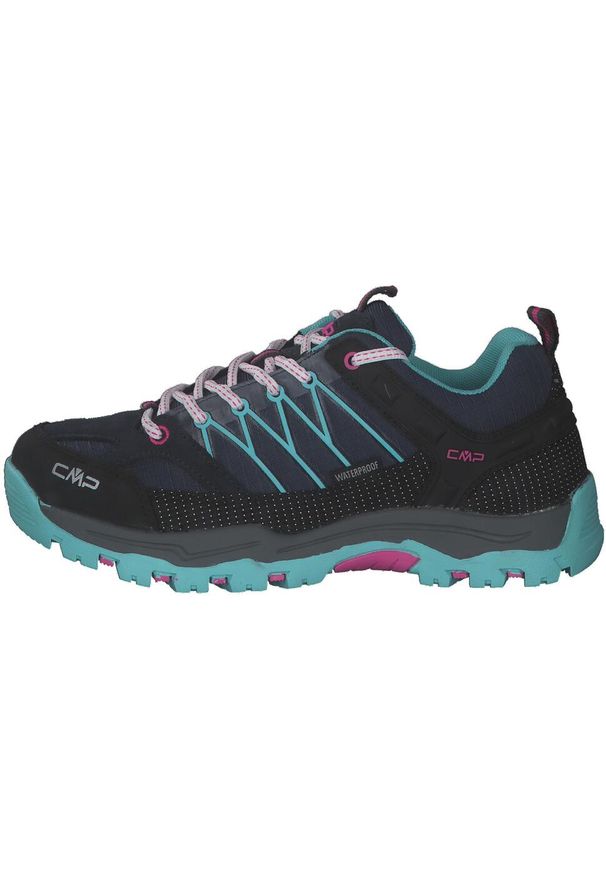 Buty trekkingowe dziecięce CMP Rigel Low Wp. Kolor: niebieski. Sport: turystyka piesza