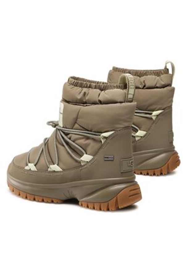 Ugg Śniegowce W Yose Puffer Mid 1131978 Zielony. Kolor: zielony. Materiał: materiał