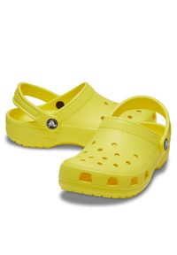 Crocs Klapki Classic Clog T 206990 Żółty. Kolor: żółty