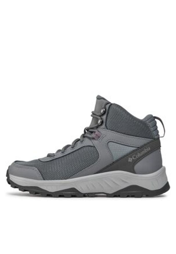 columbia - Columbia Trekkingi Trailstorm™ Ascend Mid Wp 2044351 Szary. Kolor: szary. Materiał: nubuk, skóra
