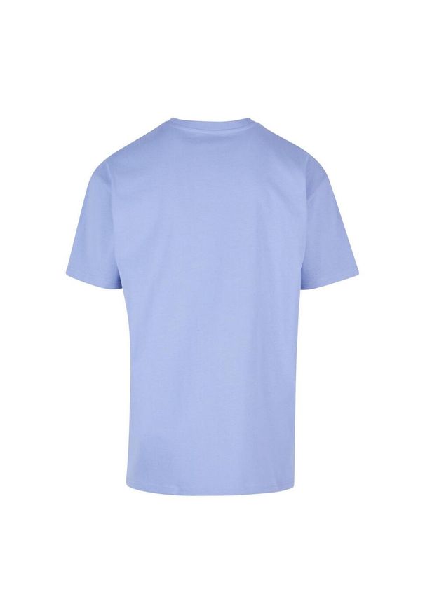 BUILD YOUR BRAND - Ponadwymiarowa Koszulka Dla Dorosłych Unisex Heavyweight. Kolor: fioletowy