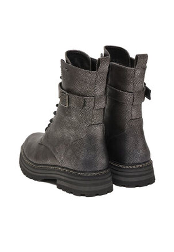 Rieker Trzewiki CEO-93024-90 Szary. Kolor: szary. Materiał: materiał