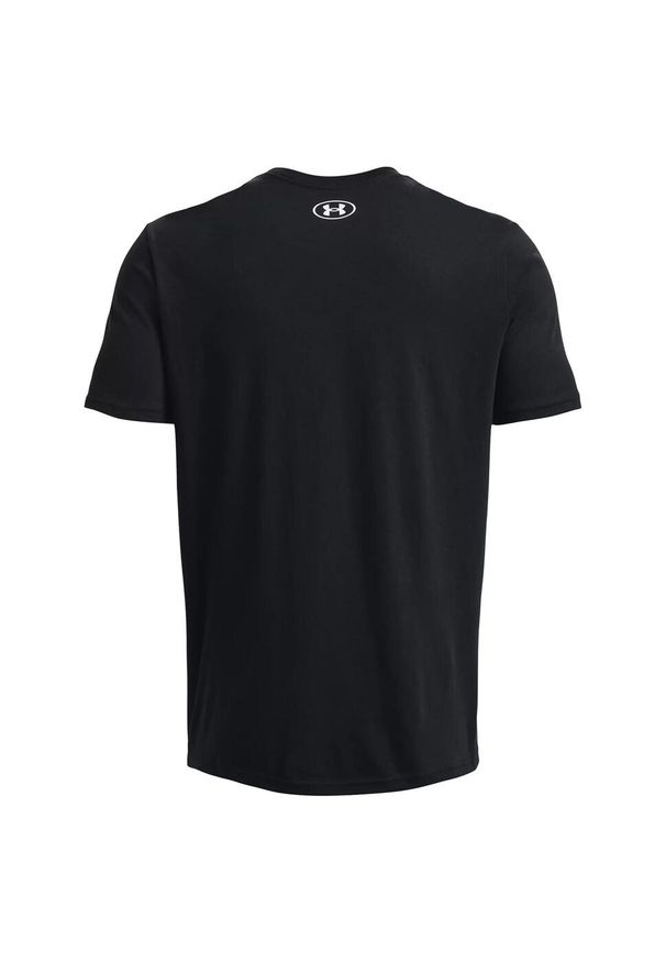 Under Armour - Koszulka Męska 1376830 Camo Stripe T-shirt. Kolor: czarny
