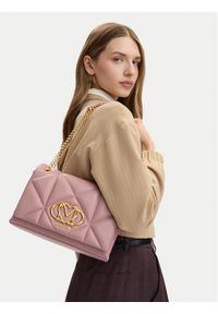 Love Moschino - LOVE MOSCHINO Torebka JC4041PP0OLC0600 Różowy. Kolor: różowy. Materiał: skórzane #1