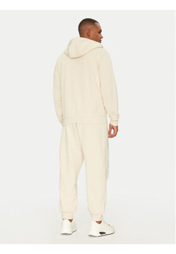 EA7 Emporio Armani Dres 7M000243 AF10377 U1079 Beżowy Regular Fit. Kolor: beżowy. Materiał: bawełna