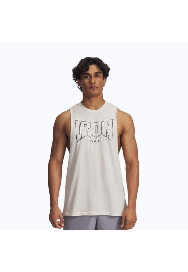 Koszulka Under Armour Project Rock Graphic 2. Kolor: szary. Sport: fitness