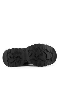 DeeZee Sneakersy LZ0893-01 Czarny. Kolor: czarny. Materiał: skóra #6
