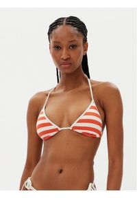 TOMMY HILFIGER - Tommy Hilfiger Góra od bikini UW0UW05901 Pomarańczowy. Kolor: pomarańczowy. Materiał: syntetyk