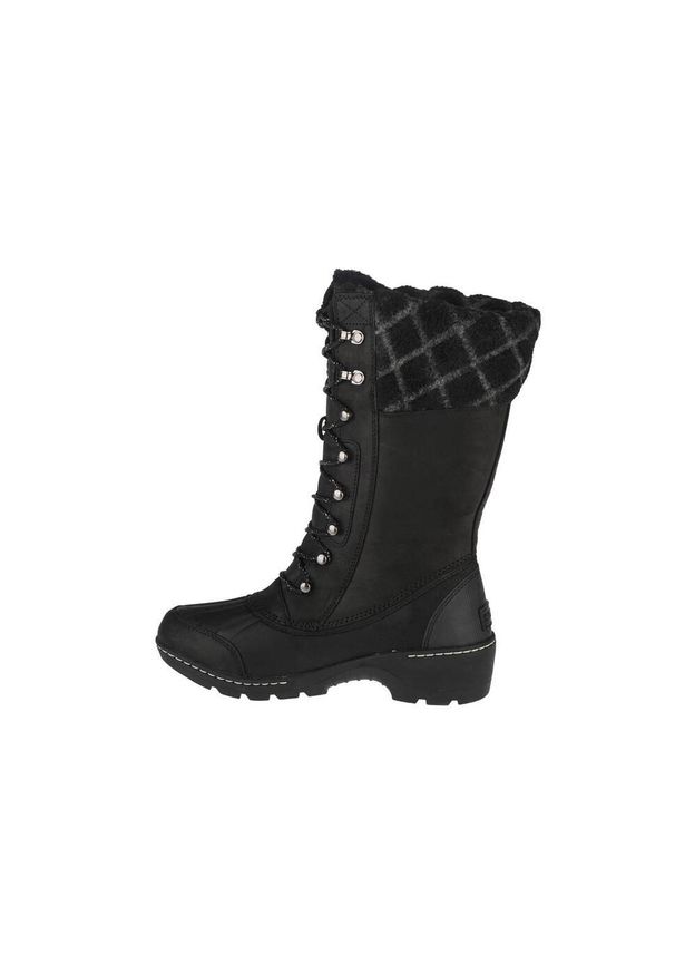 sorel - Śniegowce turystyczne damskie Sorel Whistler Tall Boot. Kolor: czarny. Styl: sportowy