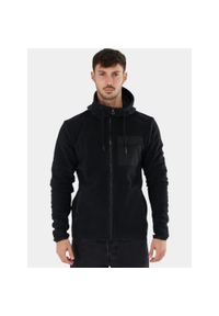 FUNDANGO - Sweter męski Fundango Nestor. Kolor: czarny. Materiał: polar. Sport: turystyka piesza #1