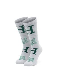 HUF Skarpety wysokie unisex Duality Sock SK00723 Biały. Kolor: biały. Materiał: materiał #1