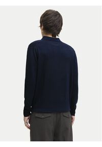Jack & Jones - Jack&Jones Sweter Merino 12281757 Granatowy Regular Fit. Kolor: niebieski. Materiał: wełna #7