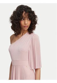 Artigli Sukienka wieczorowa ACAB004517 Różowy Regular Fit. Kolor: różowy. Materiał: wiskoza. Styl: wizytowy #4