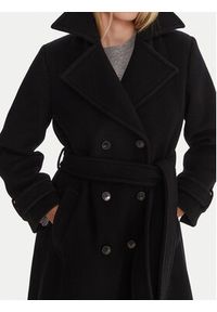 Marella Płaszcz wełniany Balcone 2523016112 Czarny Regular Fit. Kolor: czarny. Materiał: syntetyk #2