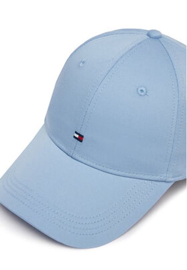 TOMMY HILFIGER - Tommy Hilfiger Czapka z daszkiem Flag Cotton 6 AM0AM13008 Niebieski. Kolor: niebieski. Materiał: bawełna