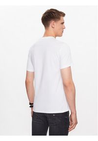 Guess T-Shirt M2YI71 I3Z14 Biały Slim Fit. Kolor: biały. Materiał: bawełna