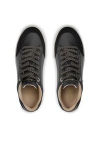 TOMMY HILFIGER - Tommy Hilfiger Sneakersy Seasonal Court Sneaker FW0FW07683 Czarny. Kolor: czarny. Materiał: skóra