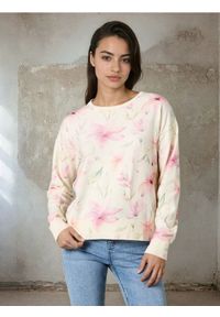 Sinsay - Wiskozowy sweter ze wzorem - wielobarwny. Materiał: wiskoza #1