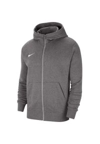 Bluza sportowa dla dzieci Nike Park 20 Fleece Full-Zip Hoodie szara. Kolor: szary