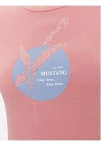 Mustang T-Shirt Alexia 1013377 Różowy Regular Fit. Kolor: różowy. Materiał: bawełna