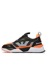 EA7 Emporio Armani Sneakersy X8X070 XK165 S918 Czarny. Kolor: czarny. Materiał: materiał